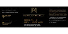 Load image into Gallery viewer, Panacea Health Organic CBD Cannabidiol Cell Repair Herbal Supplement Label
